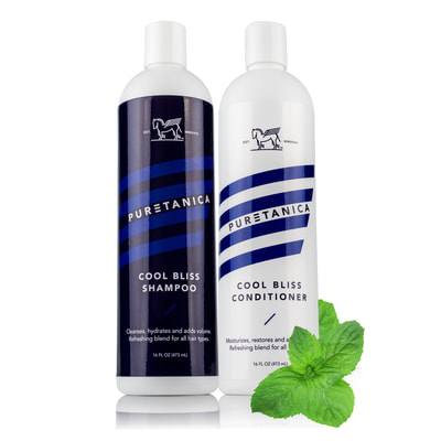 shampoo and conditioner with cooling effect